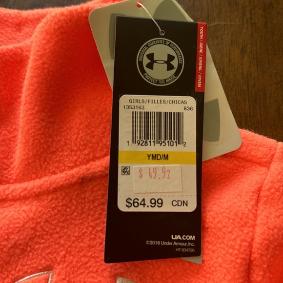 Under Armour Cold Gear Fleece Jacket NWT - Picture 2 of 5